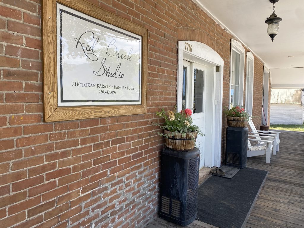 Entrance to Grand Forks Acupuncture at the Red Brick Studio